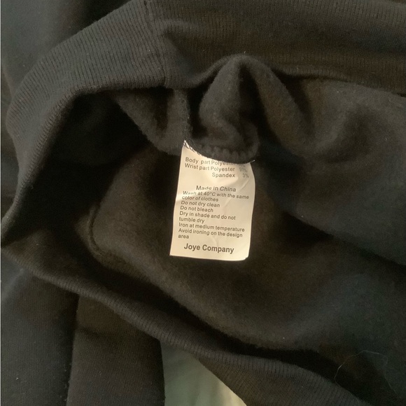 Joyce Shiba Boba Tea Dog Hoodie Sweatshirt Kangaroo Pocket Size Large - Picture 4 of 4